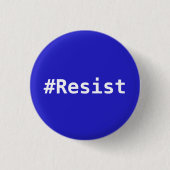 Machen Sie Amerika Amerika wieder - #Resist Button (Vorderseite)