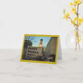 Machen Sie Amerika-Arten-wieder Nashville-März Karte (Gelbe Blume)