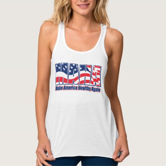 Machen Sie Amerika gesund Gain MAHA Tank Top (Vorderseite)