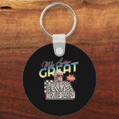 Machen Sie Amerika groß, Daddy Preppy Edgy Trump 2 Schlüsselanhänger (Vorderseite)