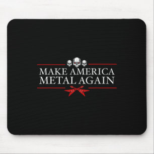 Machen Sie Amerika Metal wieder Trump Rock Heavy M Mousepad
