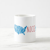 Machen Sie Amerika Nizza wieder Kaffeetasse (Mittel)