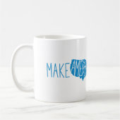 Machen Sie Amerika Nizza wieder Kaffeetasse (Links)
