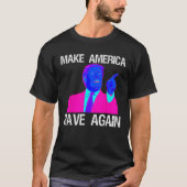 Machen Sie Amerika Rave wieder Funny EDM Trump T S T-Shirt (Vorderseite)