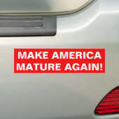 MACHEN SIE AMERIKA REIF WIEDER! AUTOAUFKLEBER (Auf Auto)