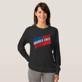 Machen Sie Amerika Skate wieder Skateboarding Men T-Shirt (Vorne ganz)