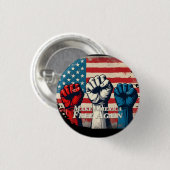Machen Sie Amerika wieder frei von Kunstwerken Button (Vorne & Hinten)