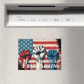 Machen Sie Amerika wieder frei von Kunstwerken Magnet (In Situ (Geschirrspüler))