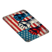 Machen Sie Amerika wieder frei von Kunstwerken Magnet (Rechte Seite)