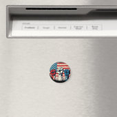 Machen Sie Amerika wieder frei von Kunstwerken Magnet (In Situ (Geschirrspüler))