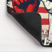 Machen Sie Amerika wieder frei von Kunstwerken Mousepad (Ecke)