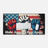 Machen Sie Amerika wieder frei von Kunstwerken Schreibtischunterlage (Tastatur & Maus)