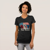 Machen Sie Amerika wieder frei von Kunstwerken T-Shirt (Vorne ganz)