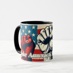 Machen Sie Amerika wieder frei von Kunstwerken Tasse