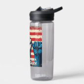Machen Sie Amerika wieder frei von Kunstwerken Trinkflasche (Links)
