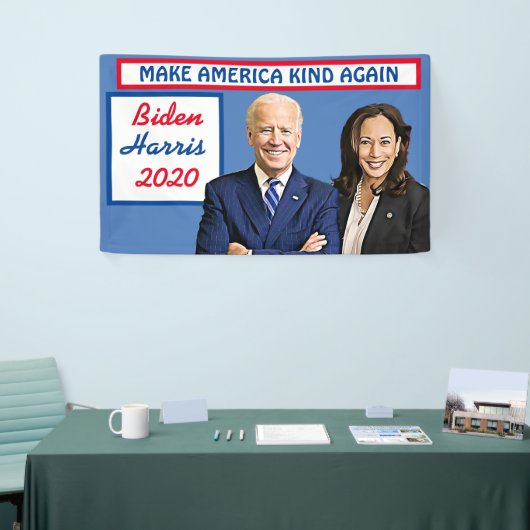 Machen Sie Amerika wieder gesund mit Biden und Har Banner (Messeveranstaltung)