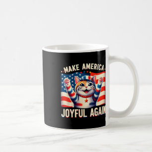 Machen Sie Amerika wieder glücklich Cat Ladys Kama Kaffeetasse