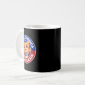 Machen Sie Amerika wieder glücklich Harris 2024 Ca Kaffeetasse (Vorderseite Links)