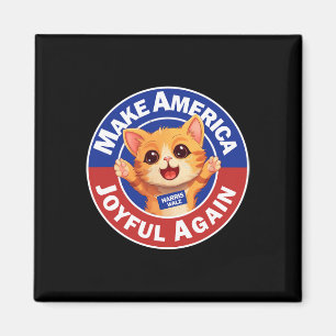 Machen Sie Amerika wieder glücklich Harris 2024 Ca Magnet