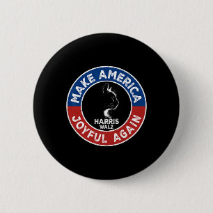 Machen Sie Amerika wieder glücklich Harris Wall 20 Button