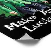Machen Sie Amerika wieder glücklich Patricks Day F Poster (Ecke)