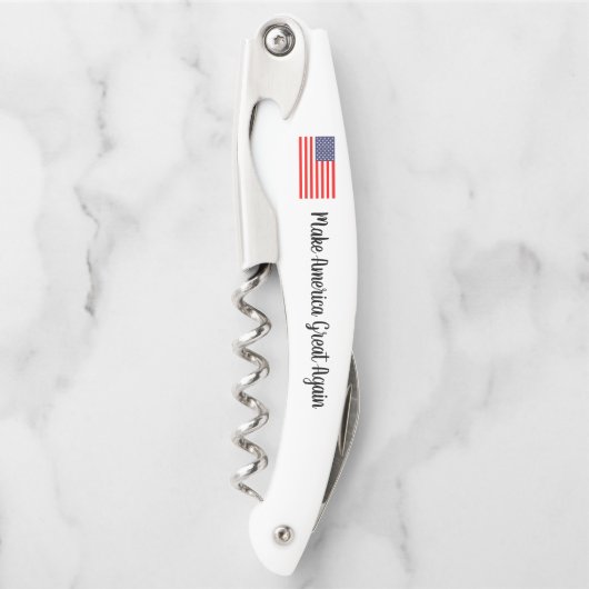 Machen Sie Amerika wieder groß patriotische amerik Kellnermesser (Vorderseite)