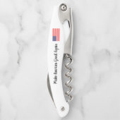 Machen Sie Amerika wieder groß patriotische amerik Kellnermesser (Rückseite)