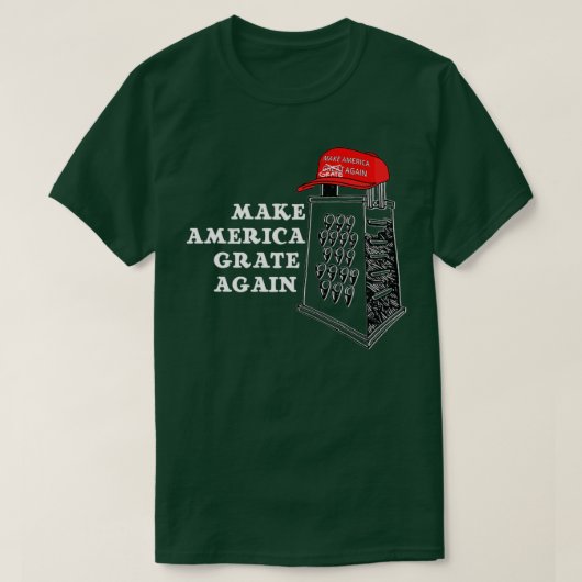Machen Sie Amerika wieder groß T Shirt Funny Chees (Design vorne)