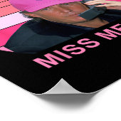 Machen Sie Amerika wieder groß, verpassen Sie mich Poster (Ecke)