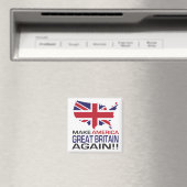 Machen Sie Amerika wieder Großbritannien! Magnet (In Situ (Geschirrspüler))
