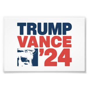 Machen Sie Amerika wieder sicher Trump Vance 2024  Fotodruck