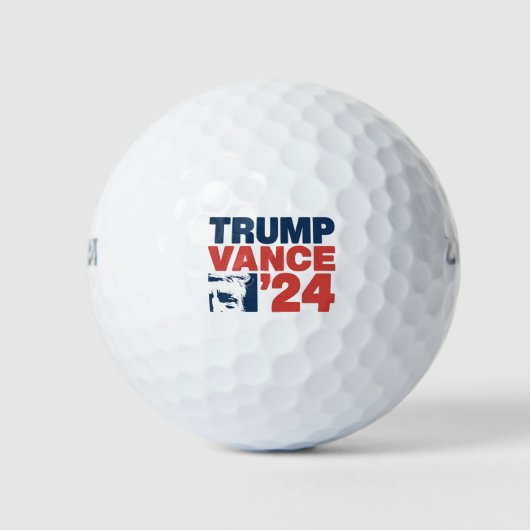 Machen Sie Amerika wieder sicher Trump Vance 2024 Golfball (Vorderseite)