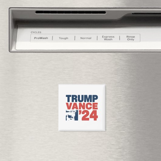 Machen Sie Amerika wieder sicher Trump Vance 2024 Magnet (In Situ (Geschirrspüler))