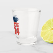 Machen Sie Amerika wieder sicher Trump Vance 2024  Schnapsglas (Rechts)