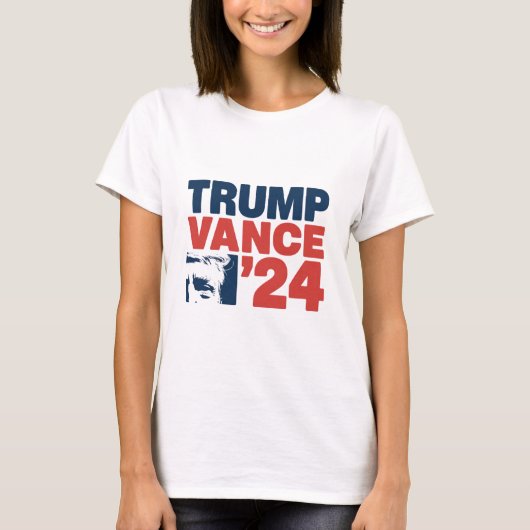 Machen Sie Amerika wieder sicher Trump Vance 2024 T-Shirt (Vorderseite)