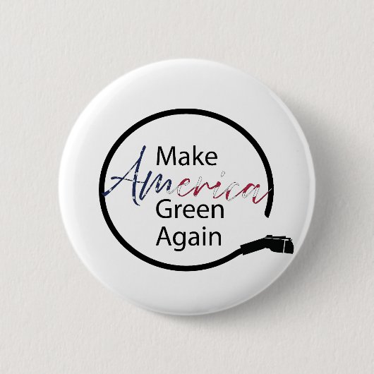 Machen Sie Amerika wieder zu einem grünen Ladegerä Button (Vorderseite)