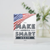 Machen Sie Amerika wieder zu einer Parodie für Fla Postkarte (Stehend Vorderseite)