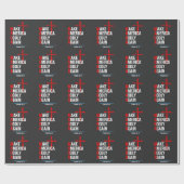 Machen Sie Amerika wieder zu Trump-Maga der Unruhe Geschenkpapier (Flach)