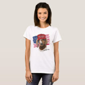 Machen Sie Amerika wieder zum Boer Kid Goat T-Shirt (Vorne ganz)
