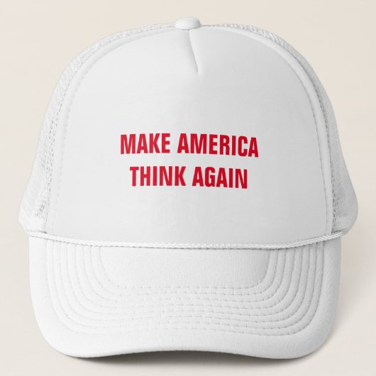 MACHEN SIE AMERIKA WIEDER ZUM DENKEN TRUCKERKAPPE (Vorderseite)