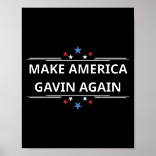 Machen Sie Amerika wieder zum Funny Patriotic Usa  Poster