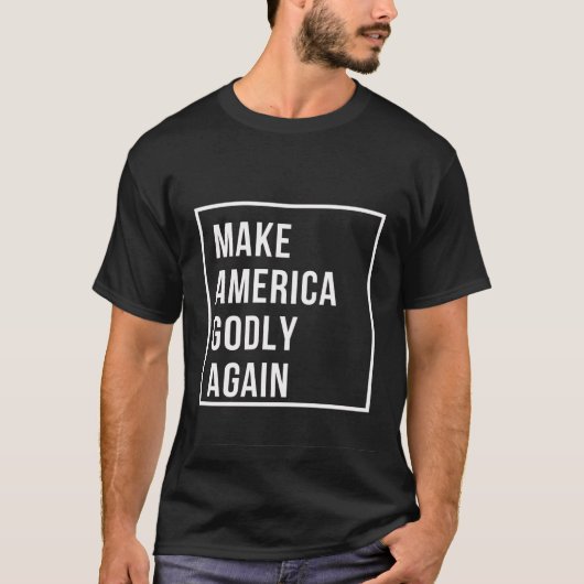 Machen Sie Amerika wieder zum Guten T-Shirt (Vorderseite)