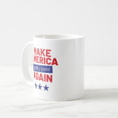 Machen Sie Amerika wieder zum Hübschen Guten, Funn Kaffeetasse (Vorderseite Links)