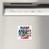 Machen Sie Amerika wieder zum Jurassic! Magnet (In Situ (Geschirrspüler))