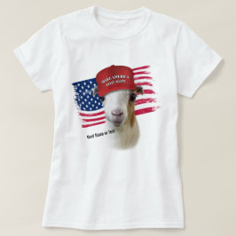 Machen Sie Amerika wieder zum LaMancha-Kinderziege T-Shirt