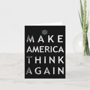 Machen Sie Amerika wieder zum Nachdenken über das Karte