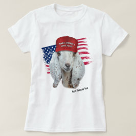 Machen Sie Amerika wieder zum Nubischen Milchziege T-Shirt