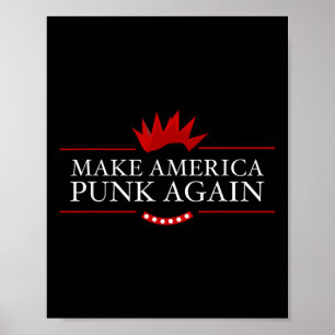 Machen Sie Amerika wieder zum Punk gegen Trump-Roc Poster