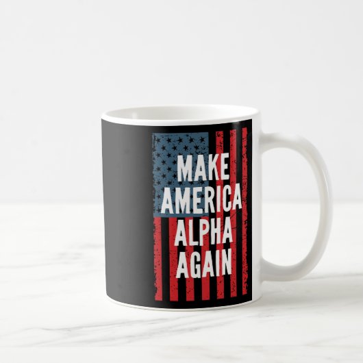 Machen Sie Amerika zum Unabhängigkeitstag des Amer Kaffeetasse (Rechts)