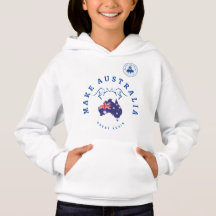 Machen Sie Australien wieder groß Hoodie Kids